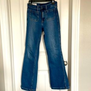 Gap jeans high rise flare
